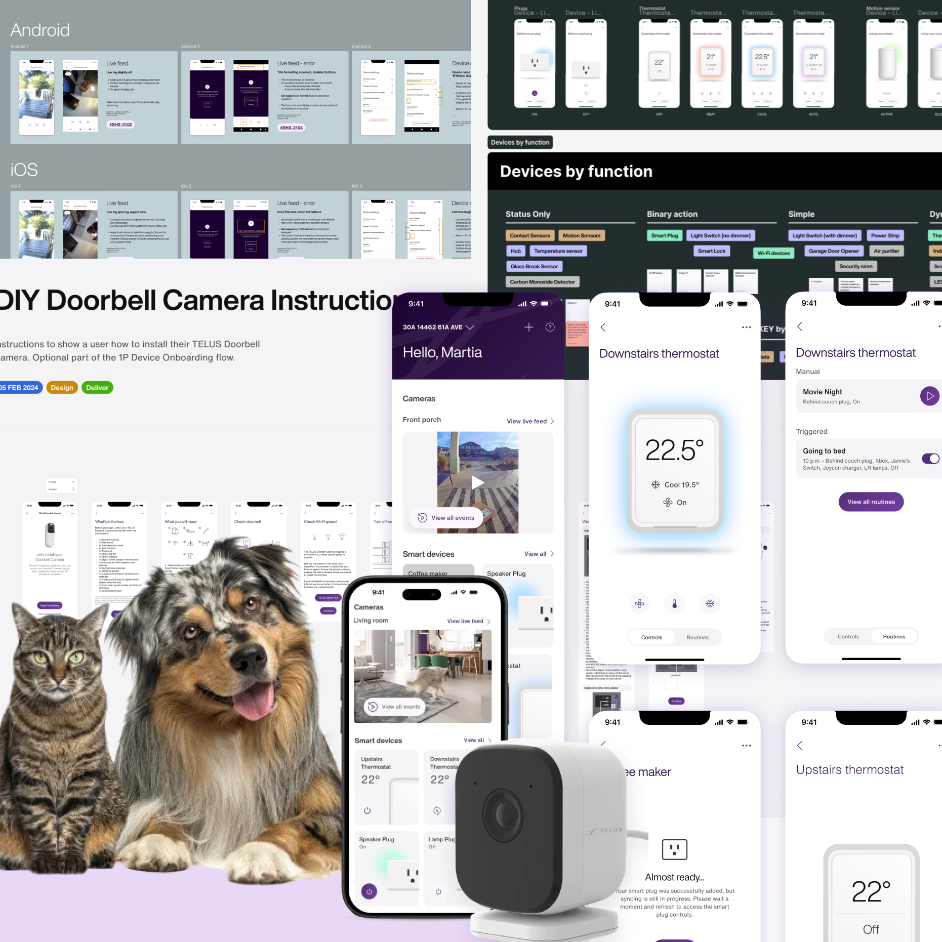 smarthome collage